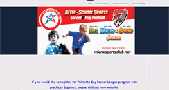 Desktop Screenshot of miamisportsclub.net